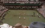 <span class="caption-caption">Doubles, Davis Cup, Milton</span>, 1956. <br />Slide, collection of <span class="caption-contributor">John Thun</span>.