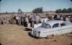 <span class="caption-caption">Junior farmers group gathering, Kemsdale Cattle Station (17,000 acres), near Jandowae</span>, 1956. <br />Slide, collection of <span class="caption-contributor">John Thun</span>.