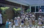 <span class="caption-caption">Kindergarten Breakup, Murgon</span>, 1966. <br />Slide, collection of <span class="caption-contributor">John Thun</span>.