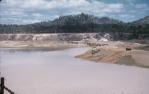 <span class="caption-caption">Lake for dredge, Mount Garnet tin</span>, c1958. <br />Slide, collection of <span class="caption-contributor">John Thun</span>.
