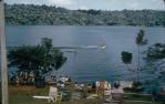 <span class="caption-caption">Water skiing on Lake Barrine</span>, c1958. <br />Slide, collection of <span class="caption-contributor">John Thun</span>.