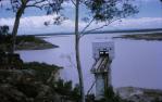 <span class="caption-caption">Fairbairn Dam pump station, Emerald Shire</span>, 1972. <br />Slide, collection of <span class="caption-contributor">Ken Self</span>.
