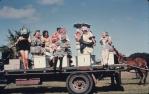 <span class="caption-caption">Float at a centenary parade, sports reserve, Townsville</span>, 1964. <br />Slide, collection of <span class="caption-contributor">Lynne Clancy</span>.