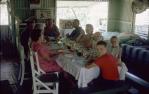 <span class="caption-caption">Inside beach hut, New Year's Day, Houghton River, Townsville Regional Council</span>, 1971. <br />Slide, collection of <span class="caption-contributor">Lynne Clancy</span>.