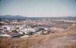 <span class="caption-caption">Lowths bridge, Ross Creek and railway station, Railway Estate</span>, 1961. <br />Slide, collection of <span class="caption-contributor">Lynne Clancy</span>.