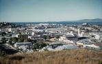 <span class="caption-caption">Walker Street, Sturt Street, T&G building, Ross Creek and Powerhouse, Townsville</span>, 1961. <br />Slide, collection of <span class="caption-contributor">Lynne Clancy</span>.