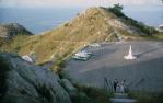 <span class="caption-caption">Car park at top of Castle Hill, Townsville</span>, 1967. <br />Slide, collection of <span class="caption-contributor">Lynne Clancy</span>.
