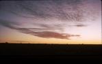 <span class="caption-caption">Sunset near Augathella</span>, 1965. <br />Slide, collection of <span class="caption-contributor">Lynne Cain</span>.