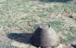 <span class="caption-caption">Object on mine site, Ravenswood</span>, c1980s. <br />Slide, collection of <span class="caption-contributor">Marie Hayes</span>.