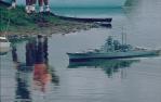 <span class="caption-caption">Model boats on Tygum Lagoon, Waterford West</span>, 1992. <br />Slide, collection of <span class="caption-contributor">Marie Hayes</span>.