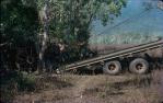 <span class="caption-caption">Retrieving a traction engine near Majors Creek</span>, 1975. <br />Slide, collection of <span class="caption-contributor">Margaret Flecker</span>.