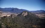 <span class="caption-caption">University of Queensland Bushwalking Club (UQBWC) view from Mt Minto near Croftby, Minto Crags in foreground</span>, 1958. <br />Slide, collection of <span class="caption-contributor">Patrick Conaghan</span>.