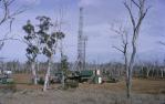 <span class="caption-caption">Roma district, Timbury Hills, petroleum-exploration rig</span>, 1965. <br />Slide, collection of <span class="caption-contributor">Patrick Conaghan</span>.