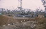 <span class="caption-caption">Roma district, Timbury Hills, petroleum-exploration rig</span>, 1965. <br />Slide, collection of <span class="caption-contributor">Patrick Conaghan</span>.