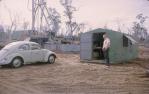 <span class="caption-caption">Roma district, Timbury Hills, petroleum-exploration rig</span>, 1965. <br />Slide, collection of <span class="caption-contributor">Patrick Conaghan</span>.