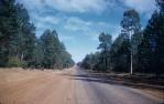 <span class="caption-caption">Carnarvon Highway between Roma and intersection of Condamine Highway with Carnarvon Highway north of Surat</span>, 1959. <br />Slide, collection of <span class="caption-contributor">Patrick Conaghan</span>.