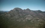 <span class="caption-caption">Mt Barney massif</span>, 1959. <br />Slide, collection of <span class="caption-contributor">Patrick Conaghan</span>.