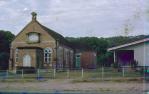 <span class="caption-caption">Creelman Memorial Hall, the Presbyterian church in West End. The church was destroyed by Cyclone Althea in 1971</span>, 1962. <br />Slide, collection of <span class="caption-contributor">Peter Petersen</span>.