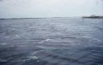 <span class="caption-caption">Burdekin River in flood following a cyclone</span>, 1958. <br />Slide, collection of <span class="caption-contributor">Peter Petersen</span>.