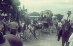 <span class="caption-caption">Cobb & Co coach re-enactment, Cairns</span>, c1960s. <br />Slide, collection of <span class="caption-contributor">Rex Grattidge</span>.