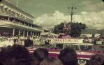 <span class="caption-caption">Corner of Spencer and Lake Streets, Fun in the Sun festival, Cairns</span>, c1960s. <br />Slide, collection of <span class="caption-contributor">Rex Grattidge</span>.