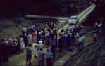 <span class="caption-caption">Cambroon Bridge opening, Mary River, Kenilworth</span>, 1959. <br />Slide, collection of <span class="caption-contributor">Richard Hopkins</span>.
