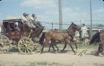 <span class="caption-caption">Gympie to Brisbane coach, Redcliffe showgrounds</span>, 1959. <br />Slide, collection of <span class="caption-contributor">Richard Hopkins</span>.