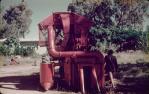 <span class="caption-caption">Cotton picking machine, Moura</span>, 1961. <br />Slide, collection of <span class="caption-contributor">Richard Hopkins</span>.