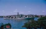 <span class="caption-caption">HMAS Anzac, Brisbane</span>, 1963. <br />Slide, collection of <span class="caption-contributor">Richard Hopkins</span>.