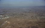 <span class="caption-caption">End of Eagle Farm runway and Brisbane from the air</span>, 1963. <br />Slide, collection of <span class="caption-contributor">Richard Hopkins</span>.