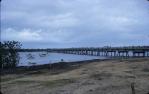 <span class="caption-caption">Bribie Island Bridge seen from mainland</span>, 1963. <br />Slide, collection of <span class="caption-contributor">Richard Hopkins</span>.