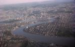 <span class="caption-caption">Aerial view of Brisbane</span>, 1965. <br />Slide, collection of <span class="caption-contributor">Richard Hopkins</span>.