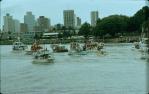 <span class="caption-caption">Queen Elizabeth II arriving, Brisbane River</span>, 1977. <br />Slide, collection of <span class="caption-contributor">Richard Hopkins</span>.