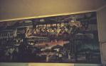 <span class="caption-caption">Large mural at the West Coast Hotel, Cooktown</span>, 1972. <br />Slide, collection of <span class="caption-contributor">Ruth Read</span>.