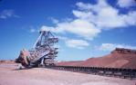 <span class="caption-caption">Bauxite mine, Weipa</span>, 1972. <br />Slide, collection of <span class="caption-contributor">Ruth Read</span>.