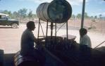 <span class="caption-caption">Filling plant tubes with seedlings at the plant nursery, Weipa</span>, 1972. <br />Slide, collection of <span class="caption-contributor">Ruth Read</span>.