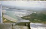 <span class="caption-caption">Weipa coastline seen from bush pilot's DC3</span>, 1972. <br />Slide, collection of <span class="caption-contributor">Ruth Read</span>.