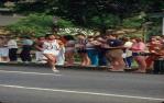 <span class="caption-caption">Commonwealth Games marathon, Sir Fred Schonell Drive, St Lucia</span>, 1982. <br />Slide, collection of <span class="caption-contributor">Ruth Read</span>.