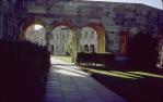 <span class="caption-caption">Entrance to the Great Court, University of Queensland, St Lucia</span>, 1966. <br />Slide, collection of <span class="caption-contributor">Ruth Read</span>.