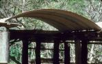 <span class="caption-caption">Roof of sheep dip, old Laura Homestead, Lakefield National Park, Cook Shire</span>, 1982. <br />Slide, collection of <span class="caption-contributor">Ruth Read</span>.