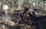 <span class="caption-caption">Road repairs, Lakefield National Park, Cook Shire</span>, 1982. <br />Slide, collection of <span class="caption-contributor">Ruth Read</span>.