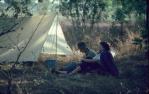 <span class="caption-caption">Blue Lagoon camping area, near the old homestead of Bizant, Lakefield National Park, Cook Shire</span>, 1982. <br />Slide, collection of <span class="caption-contributor">Ruth Read</span>.