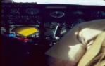 <span class="caption-caption">Cockpit of Navaho Chieftan, Bizant airstrip, Lakefield National Park, Cook Shire</span>, 1982. <br />Slide, collection of <span class="caption-contributor">Ruth Read</span>.