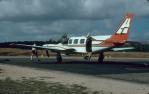 <span class="caption-caption">Navaho Chieftan, Lockhart River airstrip</span>, 1982. <br />Slide, collection of <span class="caption-contributor">Ruth Read</span>.
