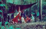 <span class="caption-caption">Gordon Creek camp, Iron Range National Park, Cook Shire</span>, 1982. <br />Slide, collection of <span class="caption-contributor">Ruth Read</span>.