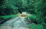 <span class="caption-caption">Road with 'bridge', Iron Range National Park, Cook Shire</span>, 1982. <br />Slide, collection of <span class="caption-contributor">Ruth Read</span>.