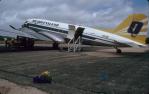 <span class="caption-caption">Air Queensland DC3 at Lockhart River airport</span>, 1982. <br />Slide, collection of <span class="caption-contributor">Ruth Read</span>.