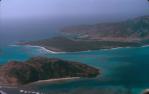 <span class="caption-caption">Lizard Island from the air</span>, 1982. <br />Slide, collection of <span class="caption-contributor">Ruth Read</span>.