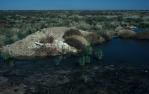 <span class="caption-caption">Duck Point waterhole near Ethabuka, Diamantina Shire</span>, 1995. <br />Slide, collection of <span class="caption-contributor">Ruth Read</span>.
