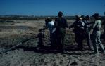 <span class="caption-caption">Artesian bore, Diamantina Shire</span>, 1995. <br />Slide, collection of <span class="caption-contributor">Ruth Read</span>.